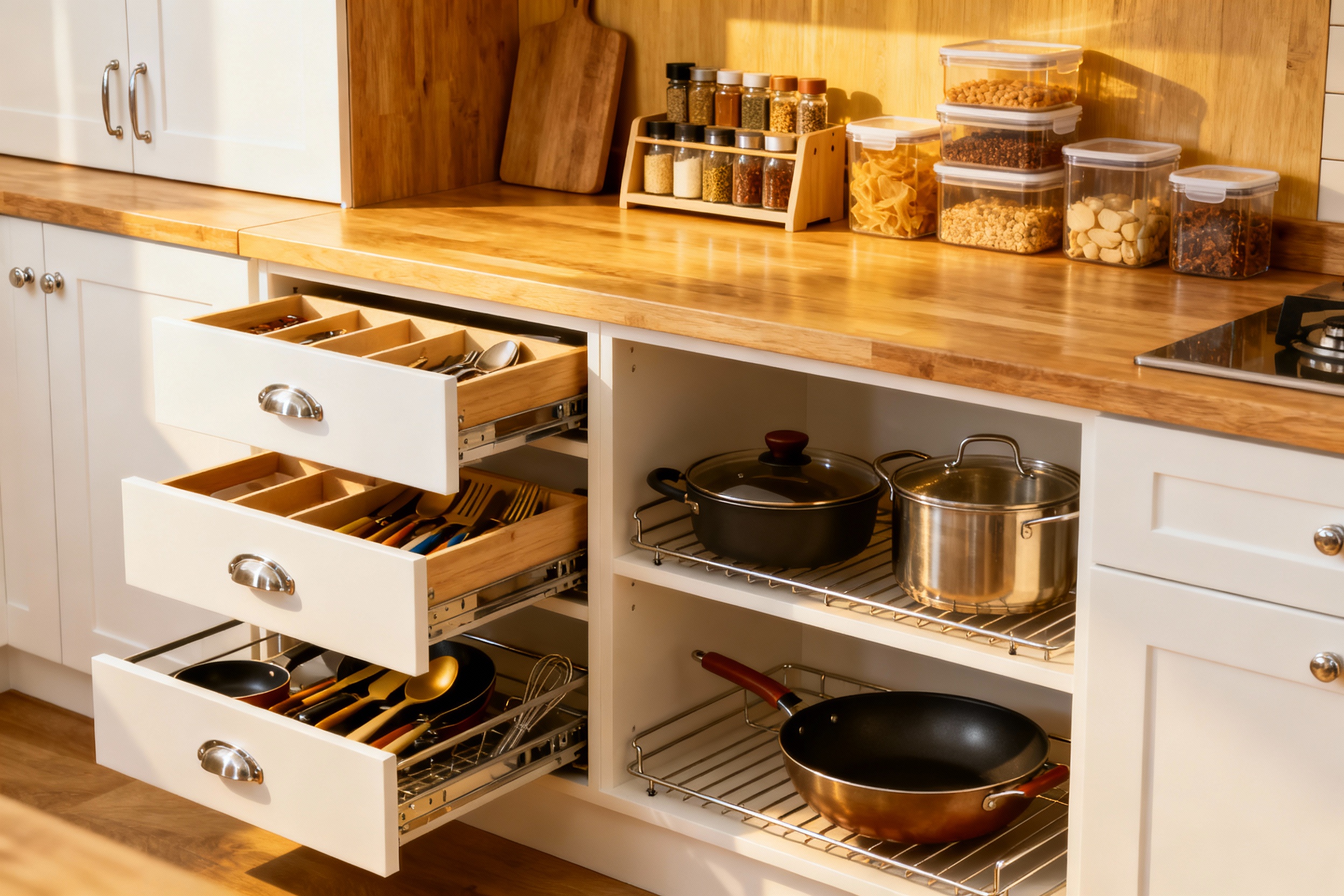 Kitchen Cabinet Organization Ideas For Maximum Storage