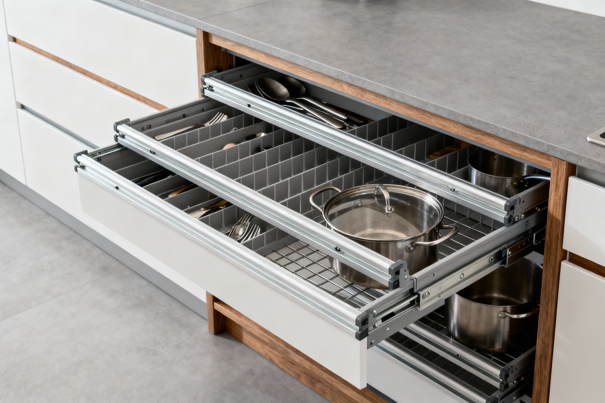 Best Pull-out Cabinet Organizers For Deep Kitchens