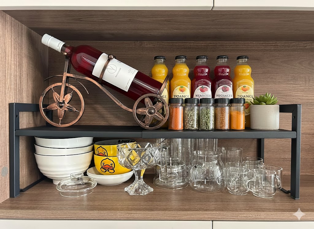 Expandable Cabinet Shelf Organizer review